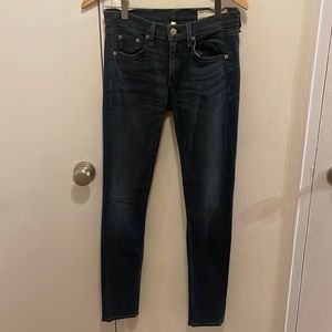 Rag & bone skinny jean in Loreto wash size 27